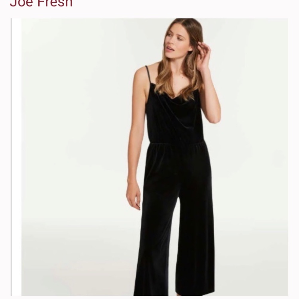 Joe fresh Velvet jumpsuit